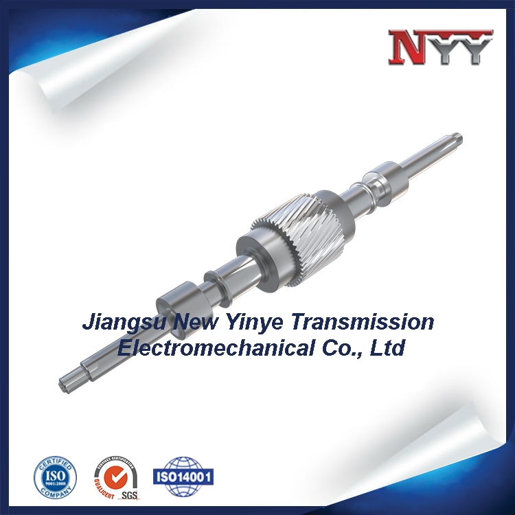 大型齿轮轴：核心枢纽，撑起机械运转根基